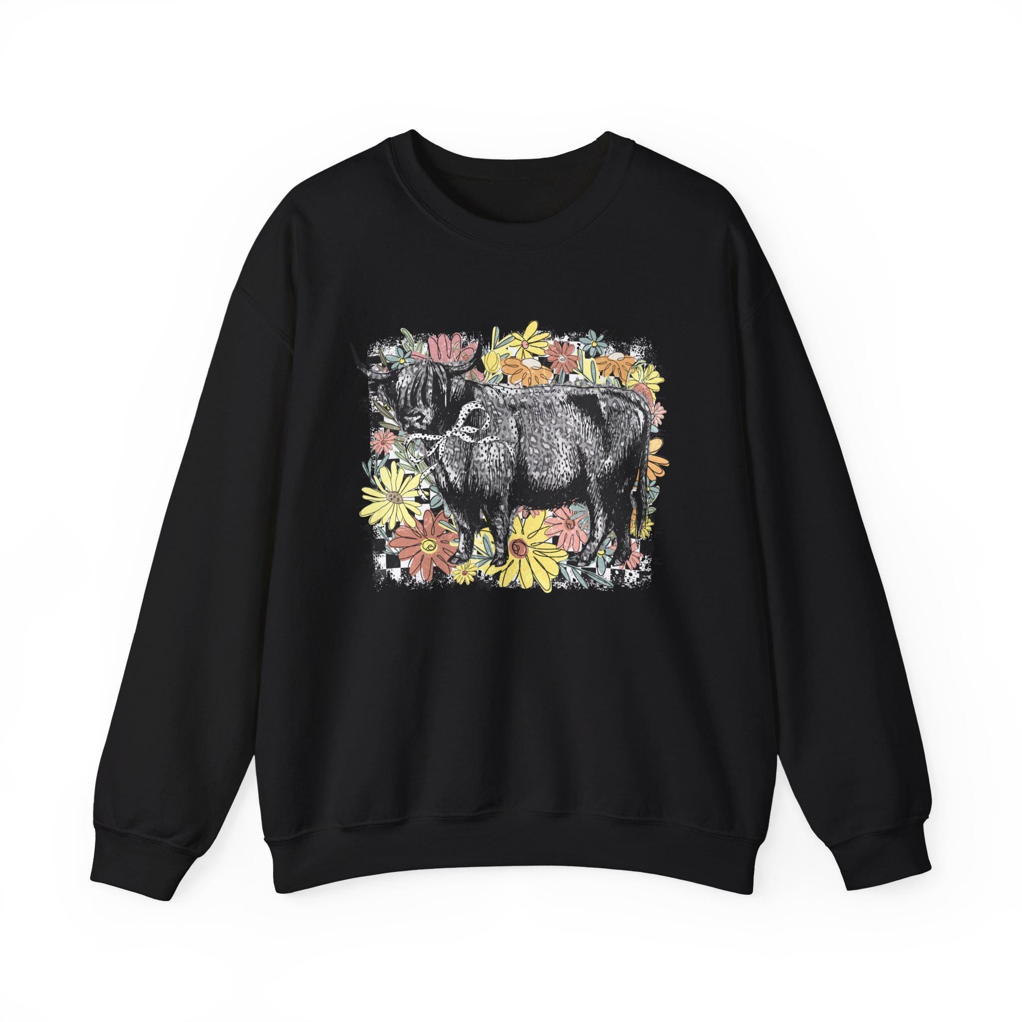 Coquette Cow Sweatshirt
