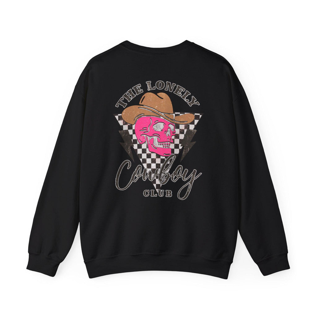 Lonely Cowboy Gothic Western Sweatshirt