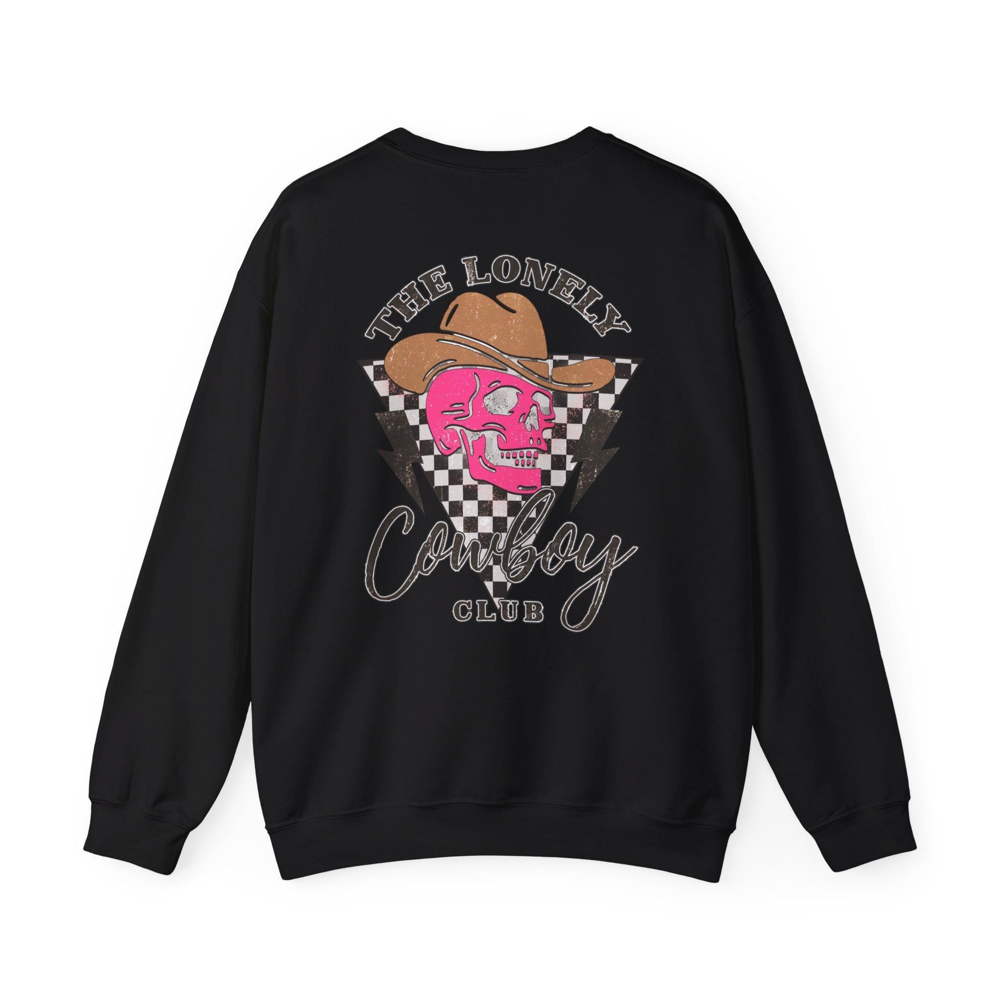 Lonely Cowboy Gothic Western Sweatshirt