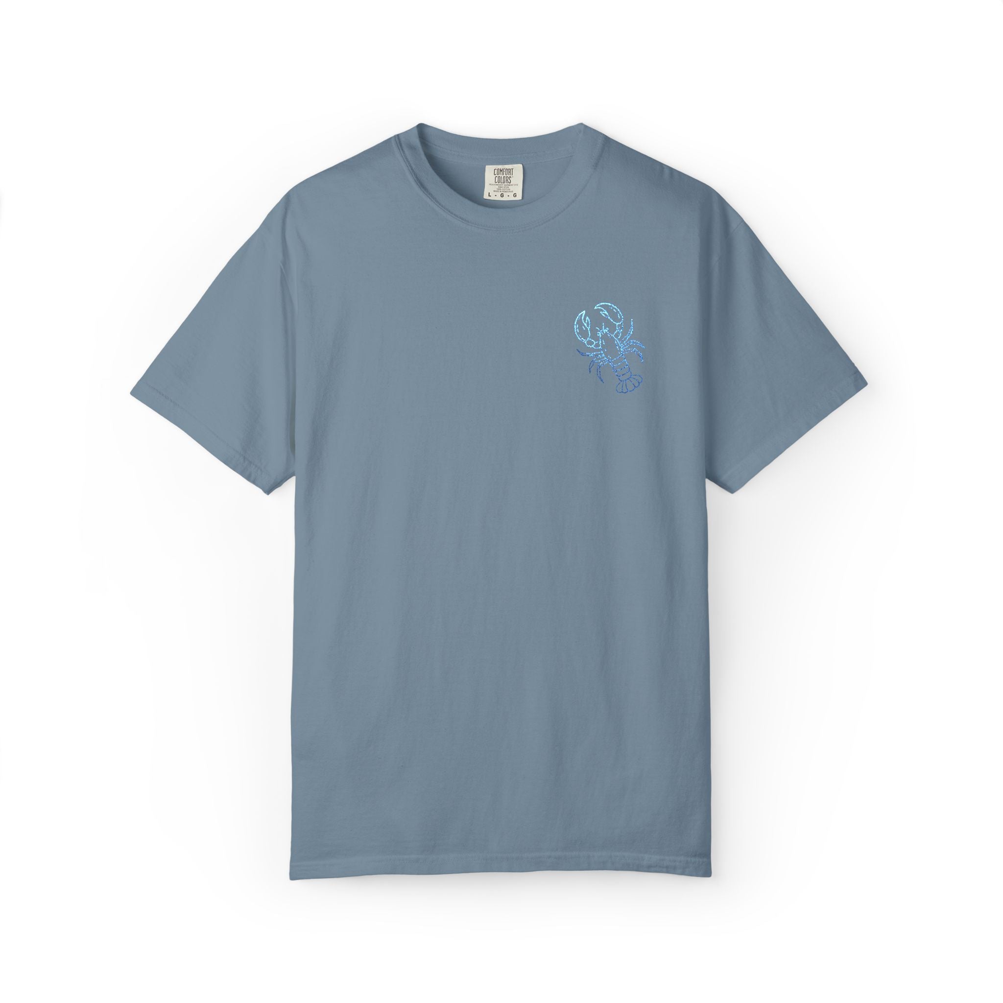 Embroidered Crawfish Tee