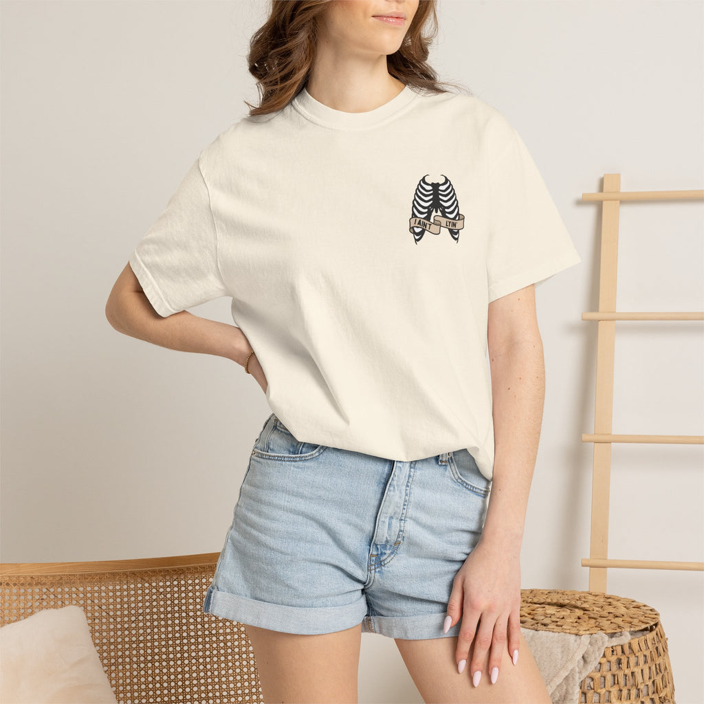 Til My Lungs Give Out Tee Western Short Sleeve Yallternative Tshirt Country Music