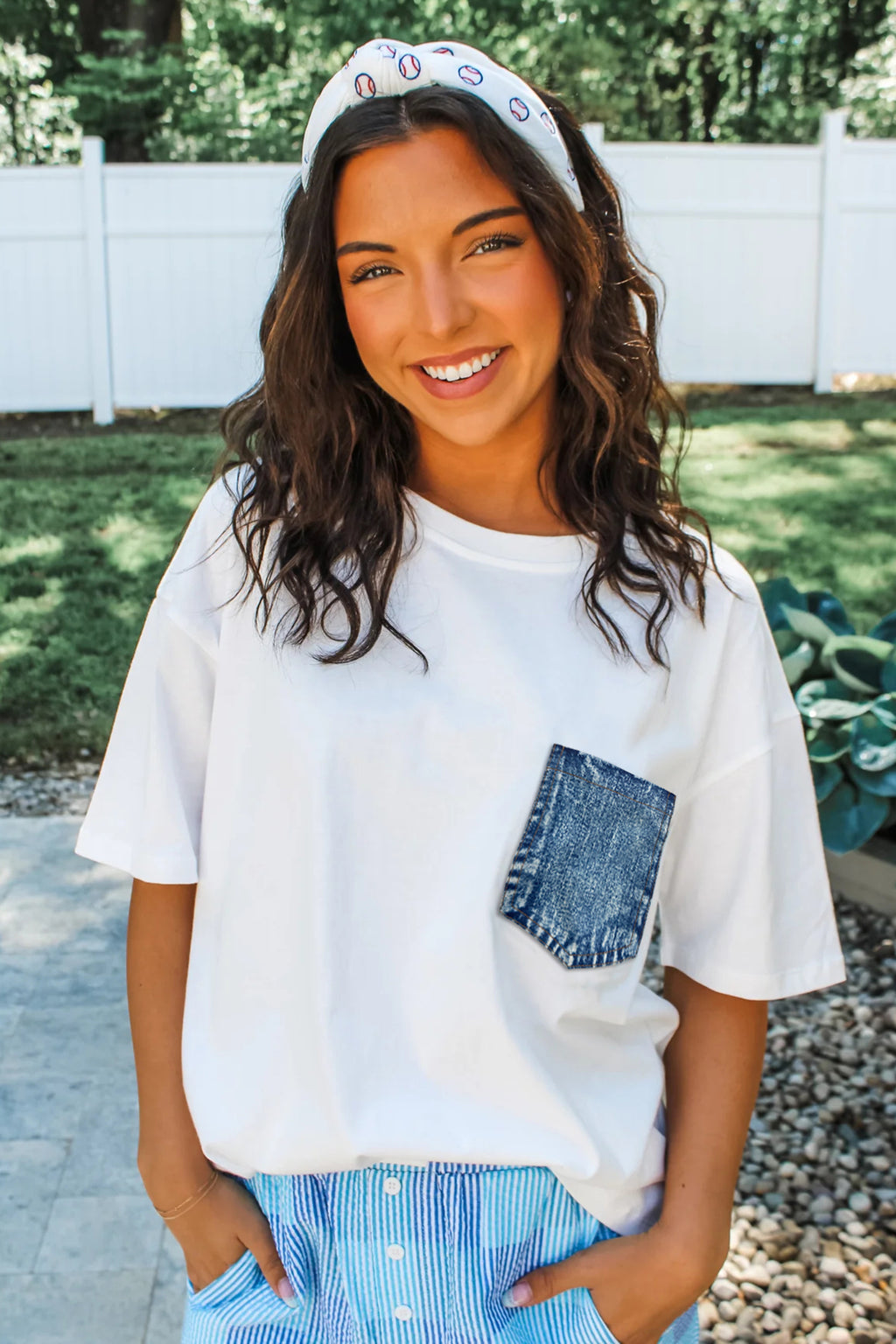 Jean Pocket Tee