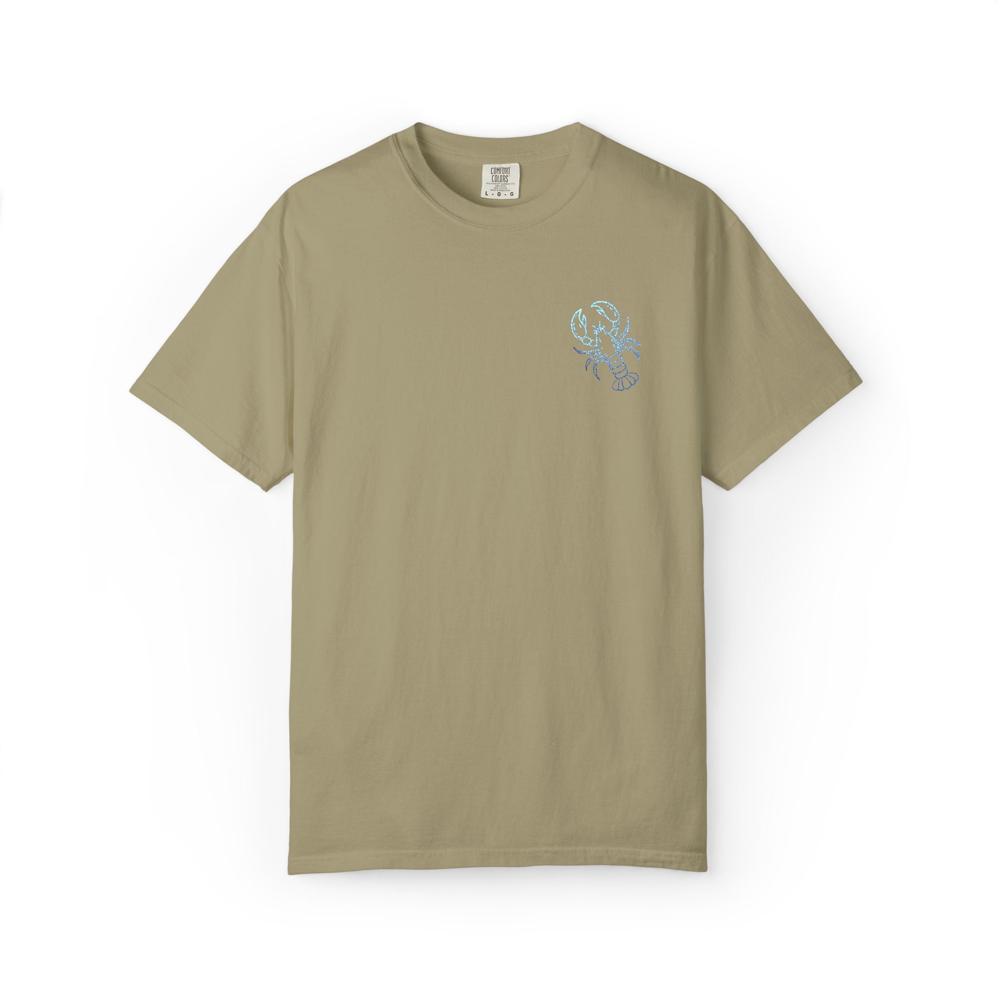 Embroidered Crawfish Tee