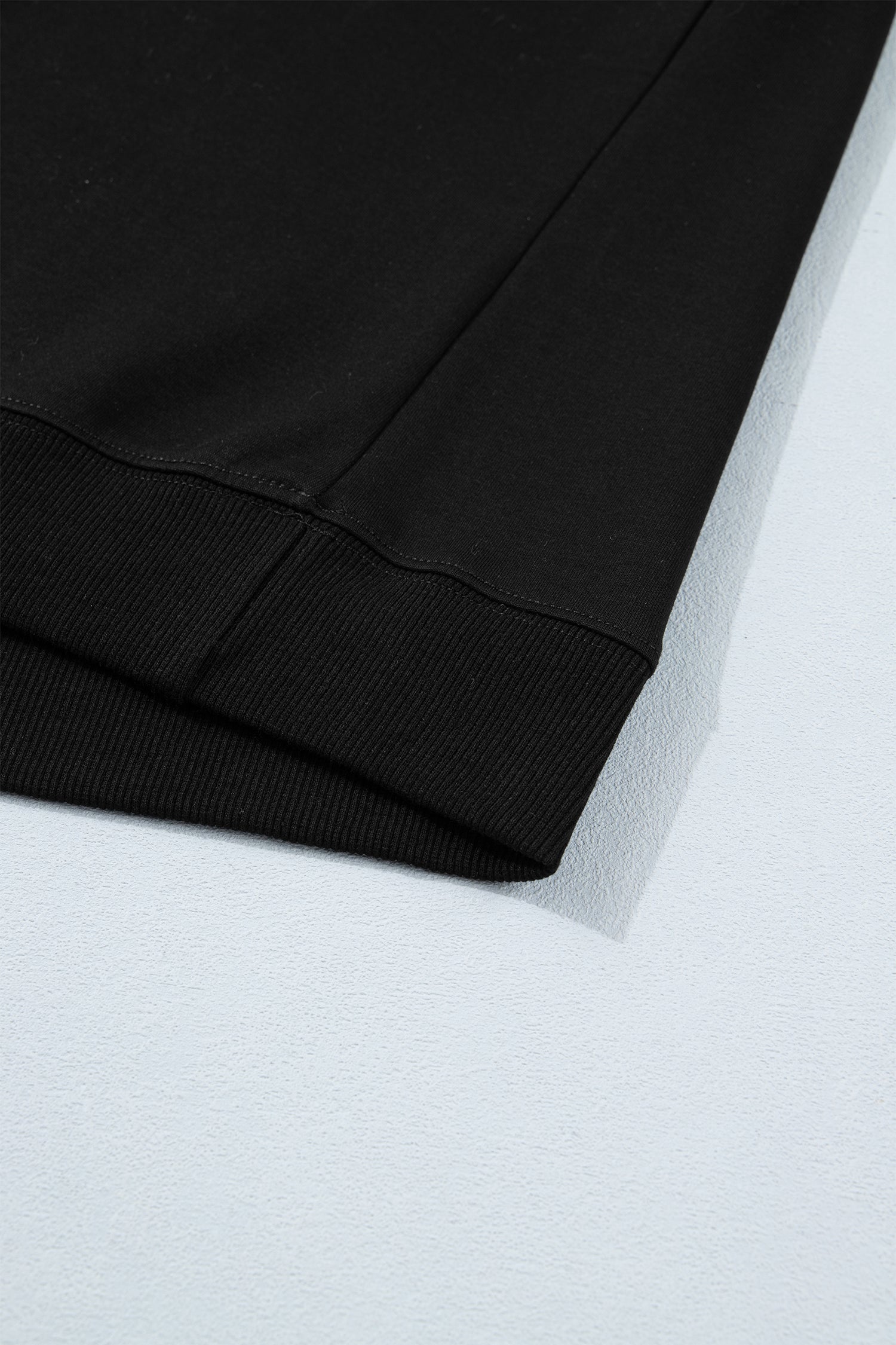 Black Casual Solid Short Sleeve Top with Metal Button Details Key Features
