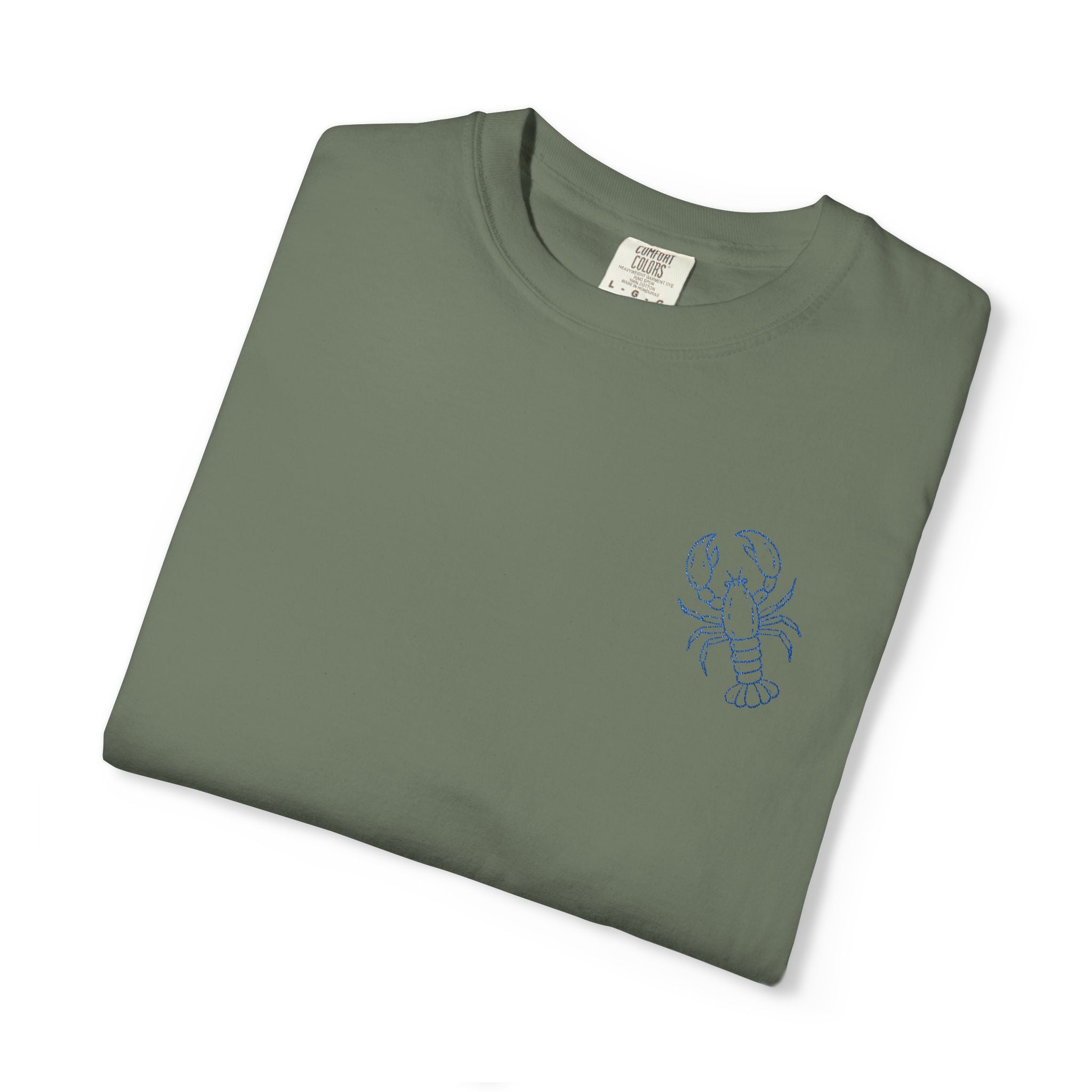 Embroidered Crawfish Tee