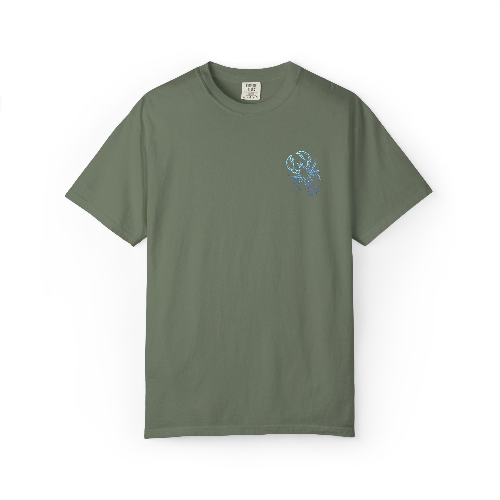 Embroidered Crawfish Tee
