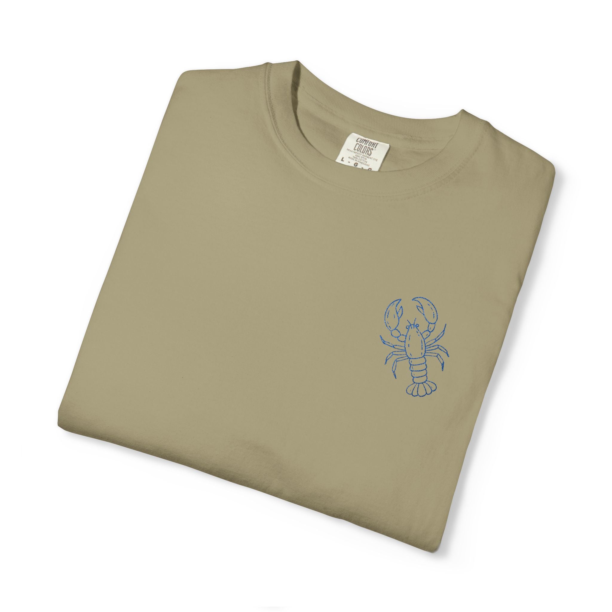 Embroidered Crawfish Tee
