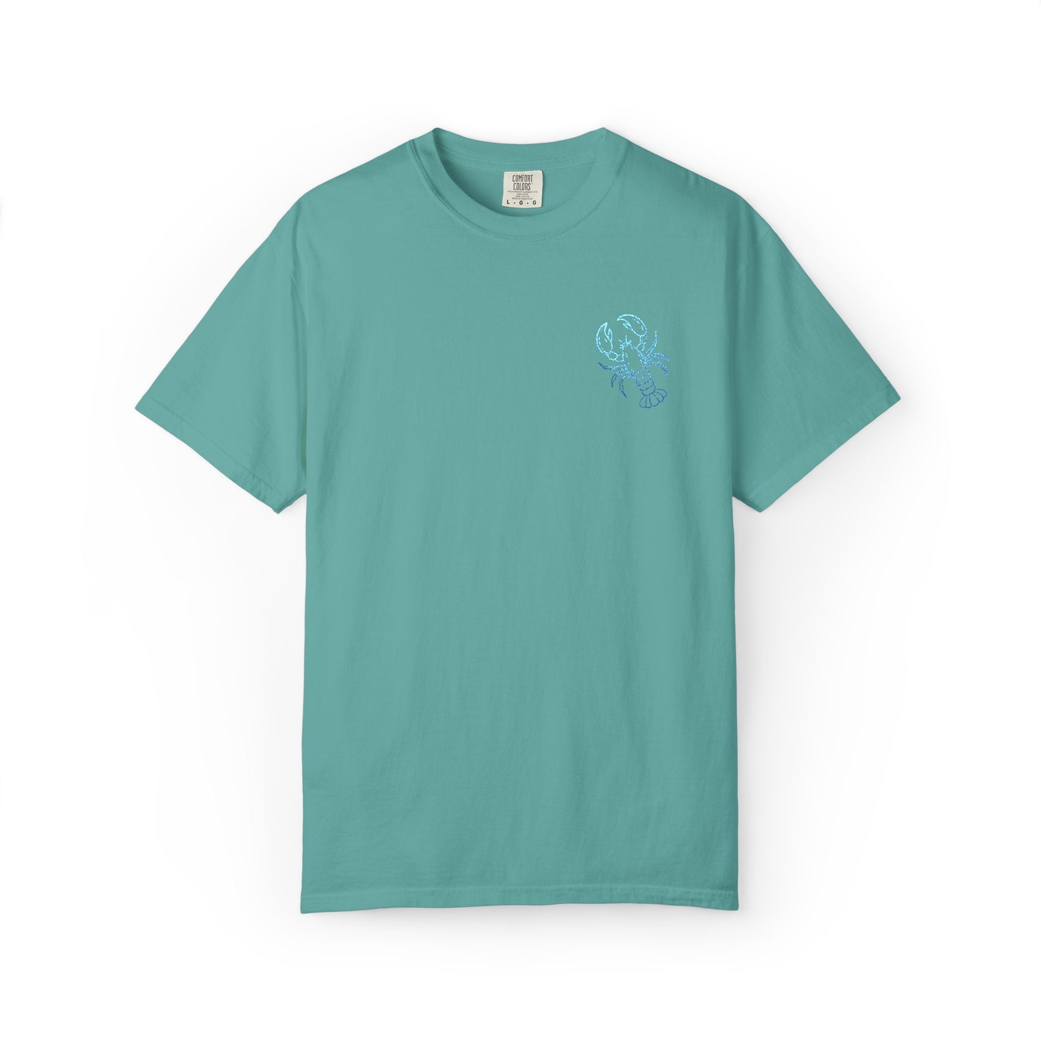 Embroidered Crawfish Tee