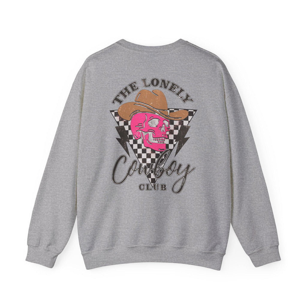 Lonely Cowboy Gothic Western Sweatshirt