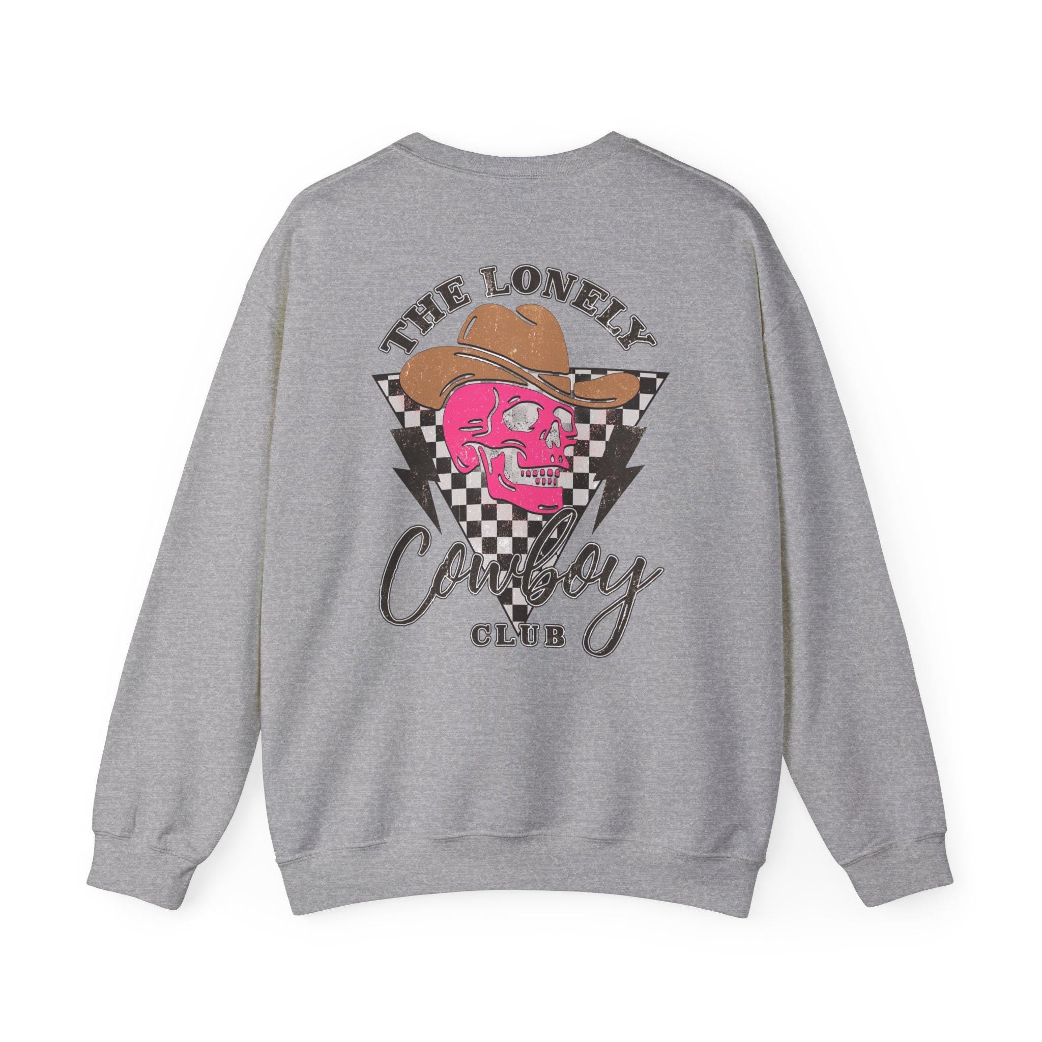 Lonely Cowboy Gothic Western Sweatshirt