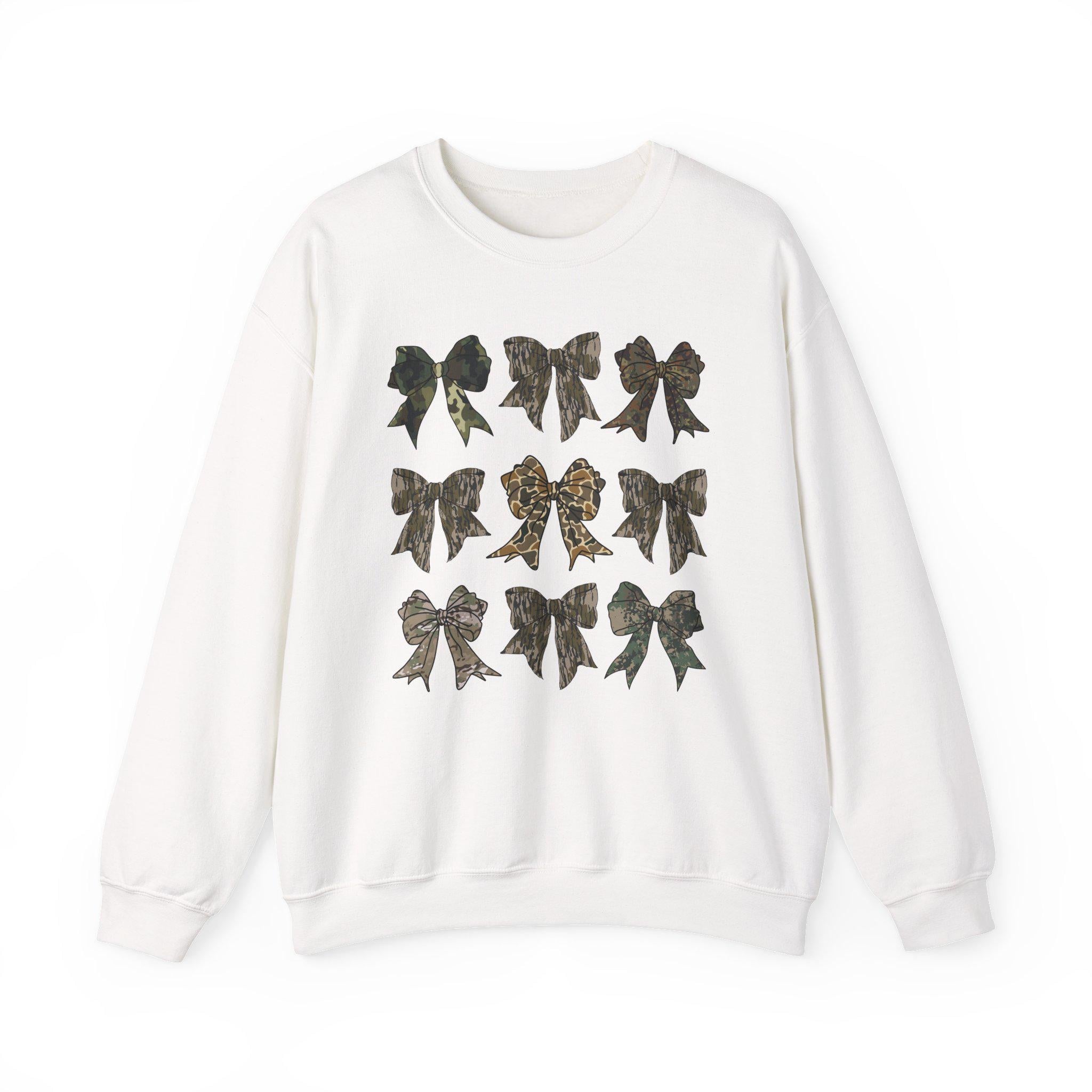 Camo Bow Sweatshirt