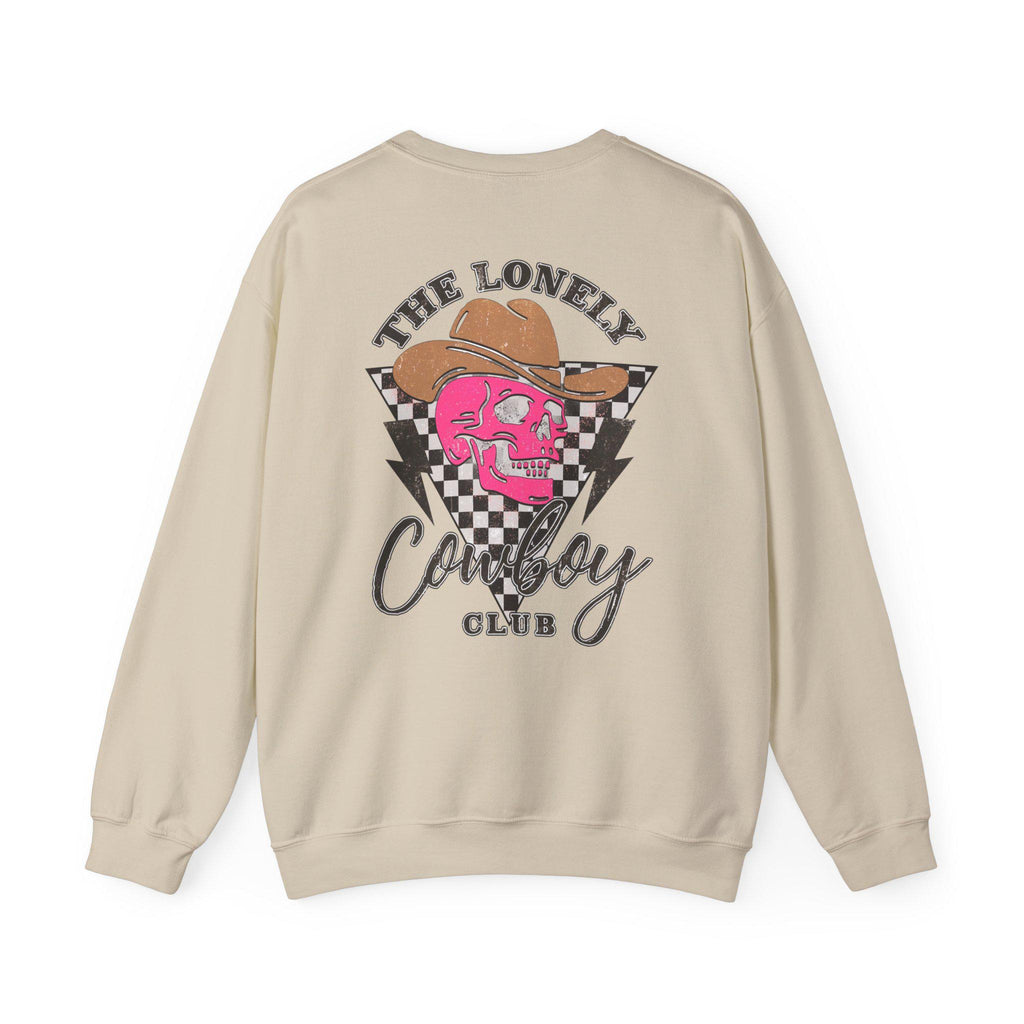 Lonely Cowboy Gothic Western Sweatshirt