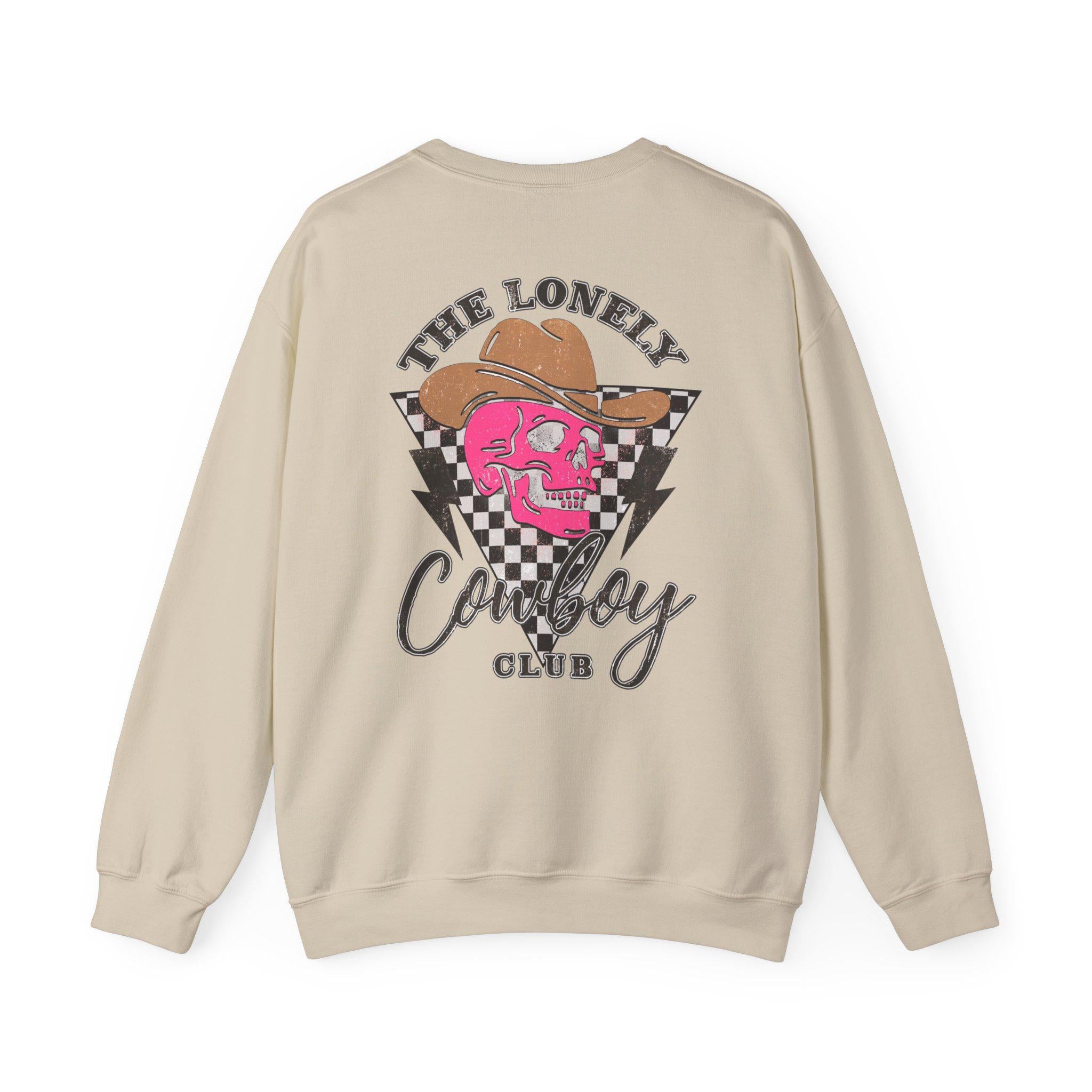 Lonely Cowboy Gothic Western Sweatshirt