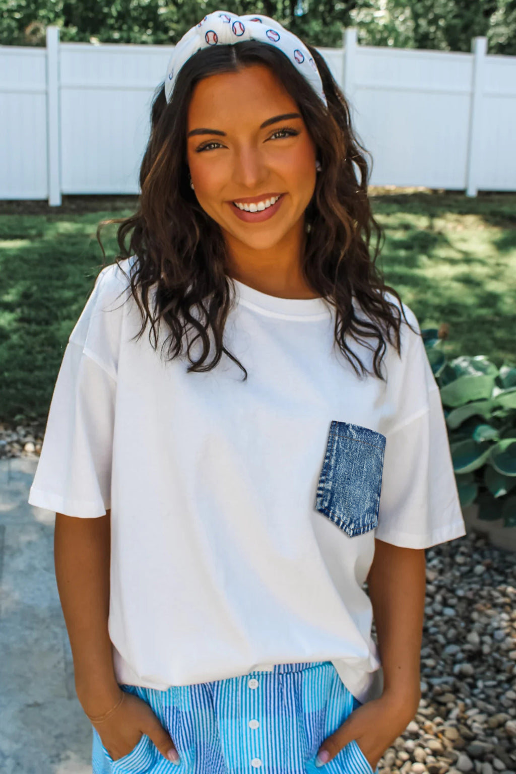 Jean Pocket Tee