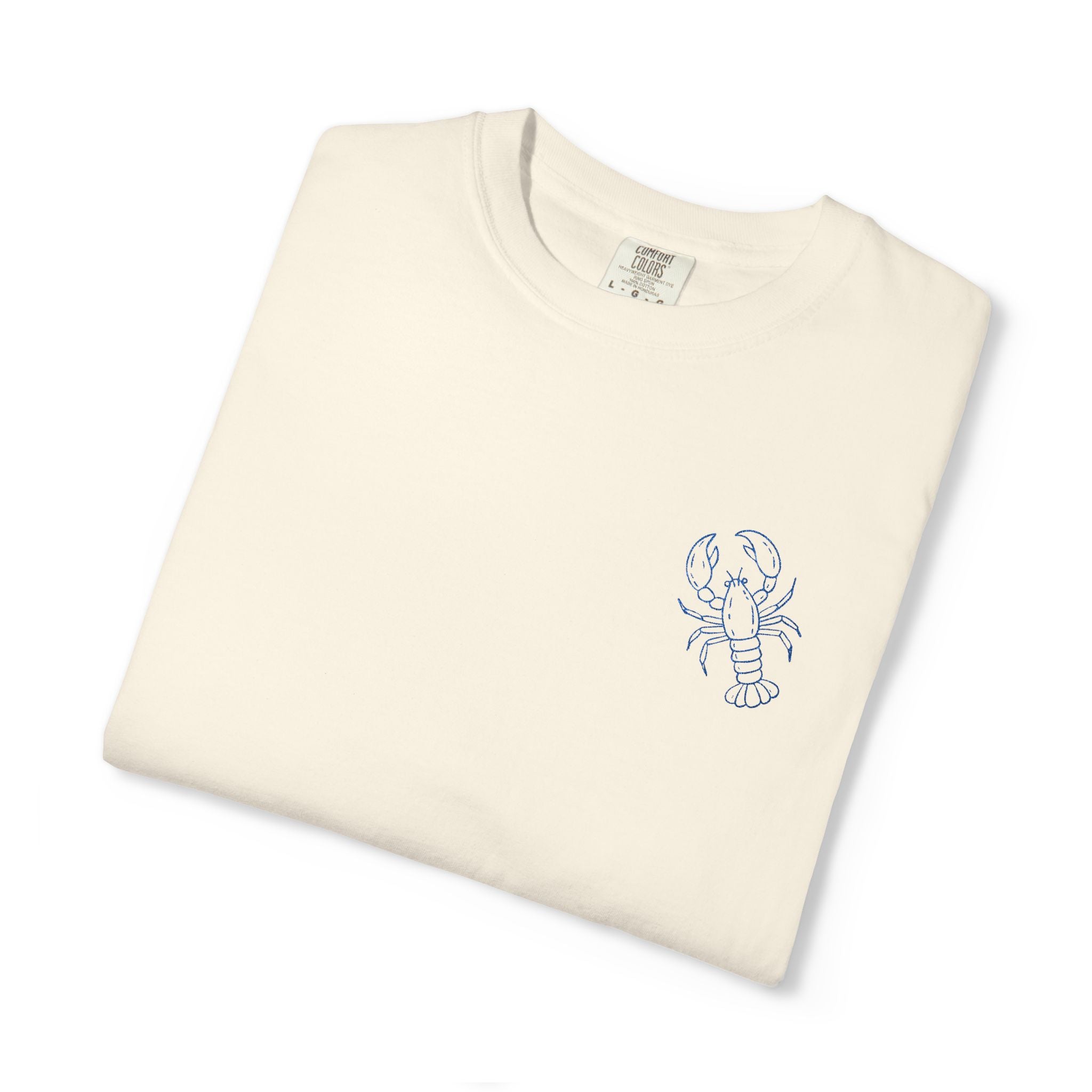 Embroidered Crawfish Tee