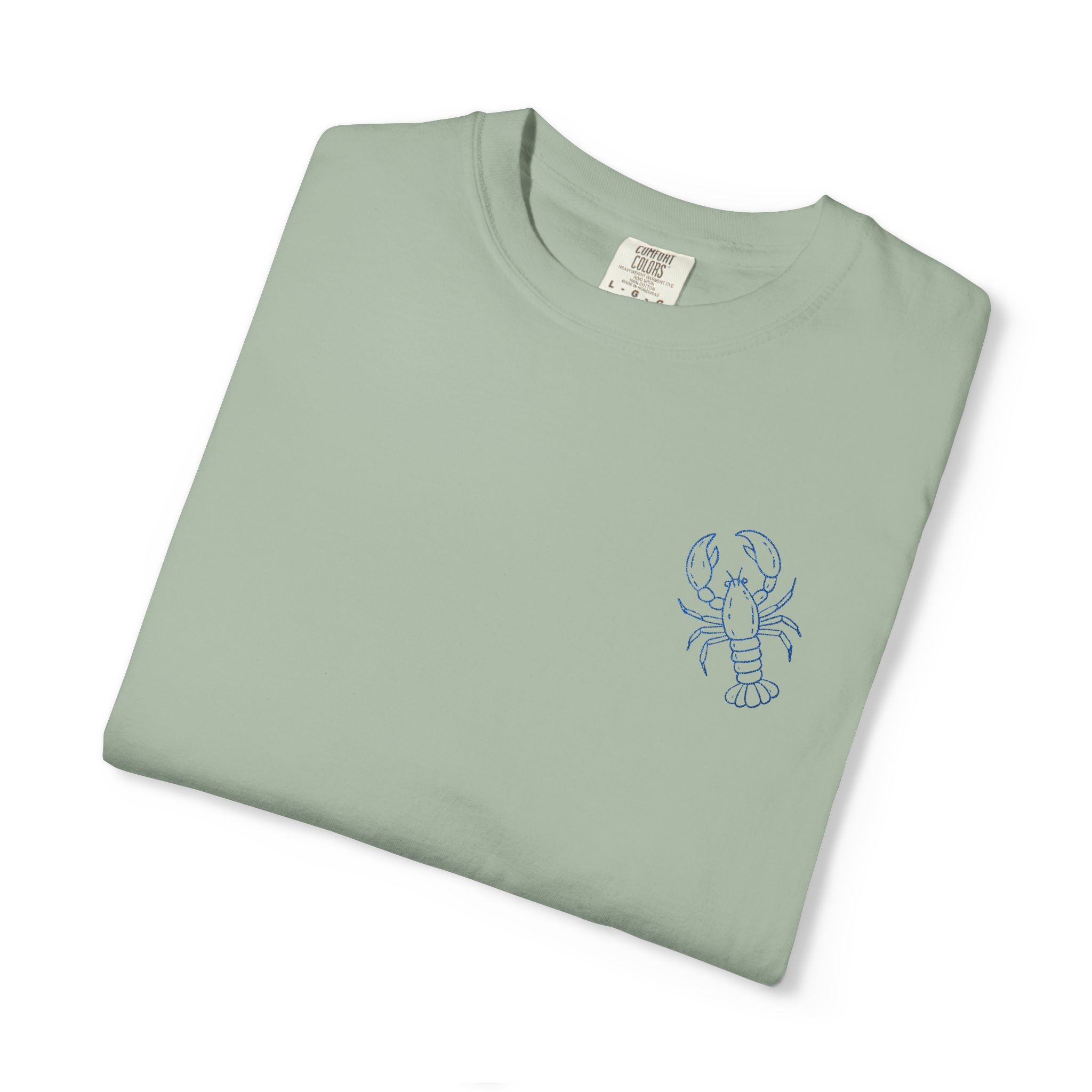 Embroidered Crawfish Tee