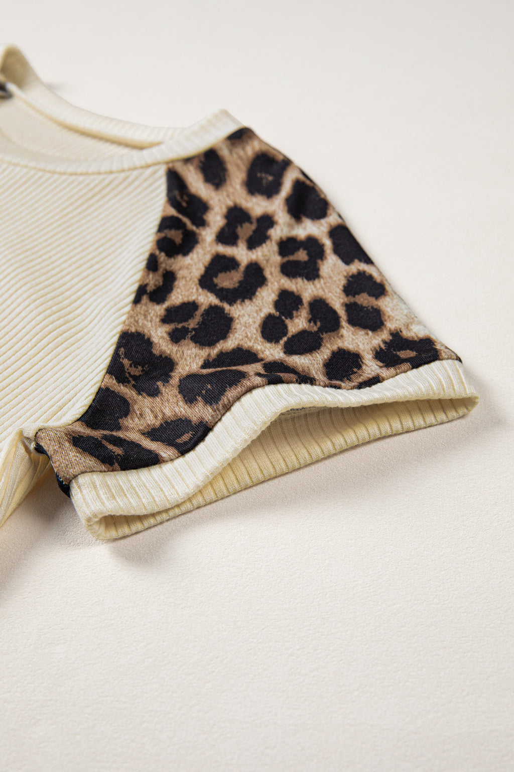 Color Block Leopard