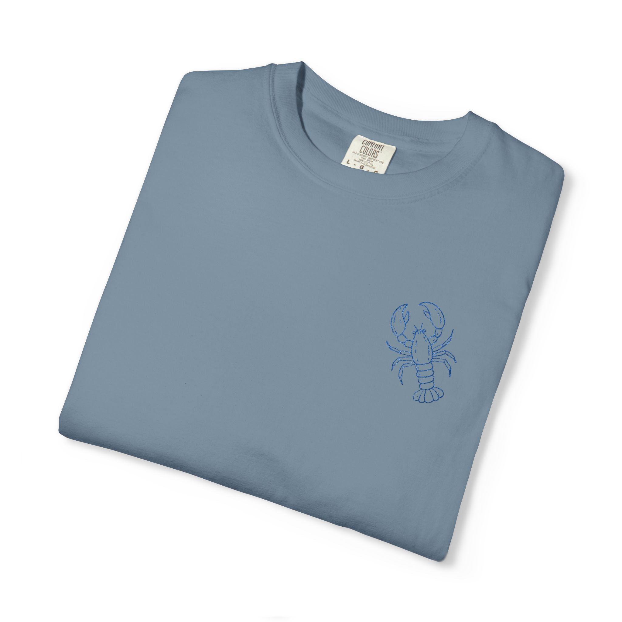 Embroidered Crawfish Tee