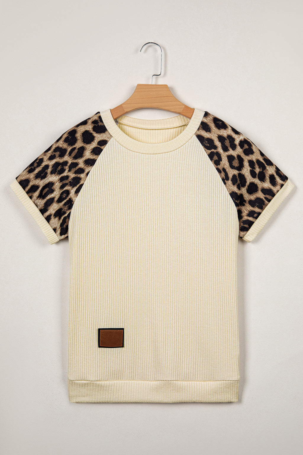 Color Block Leopard