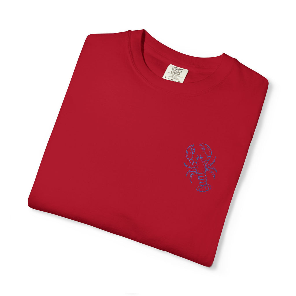 Embroidered Crawfish Tee