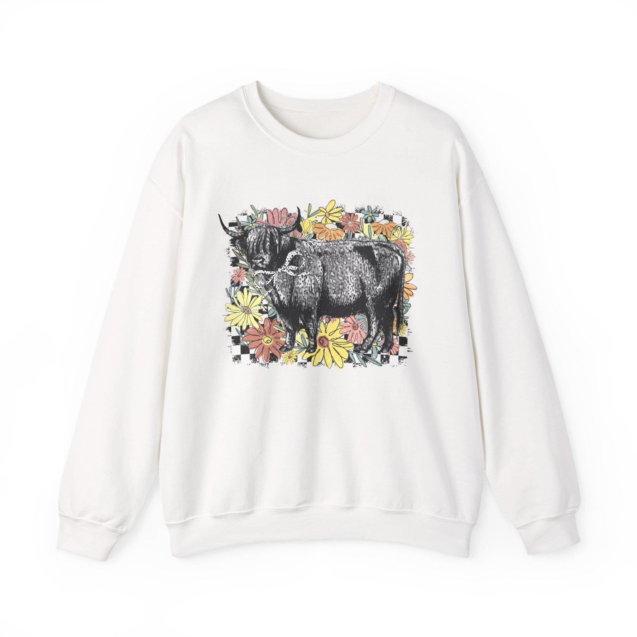 Coquette Cow Sweatshirt
