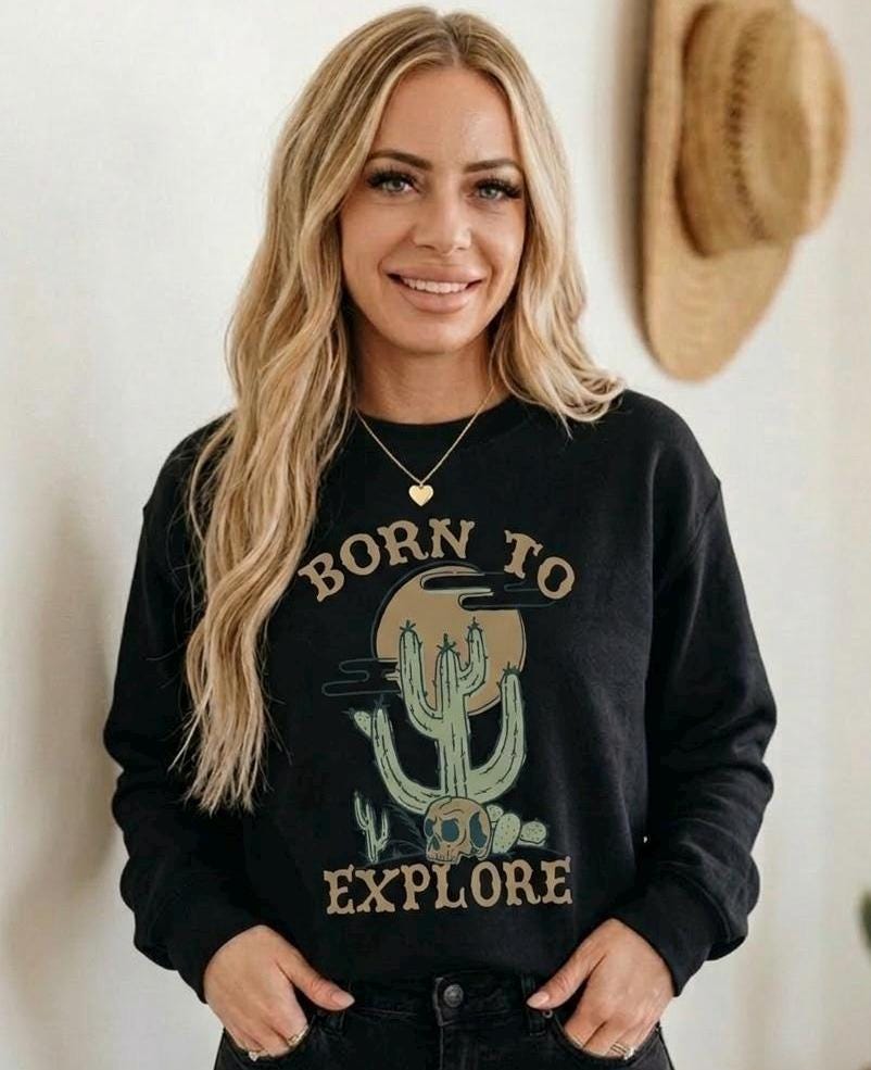 Western Travel Sweatshirt