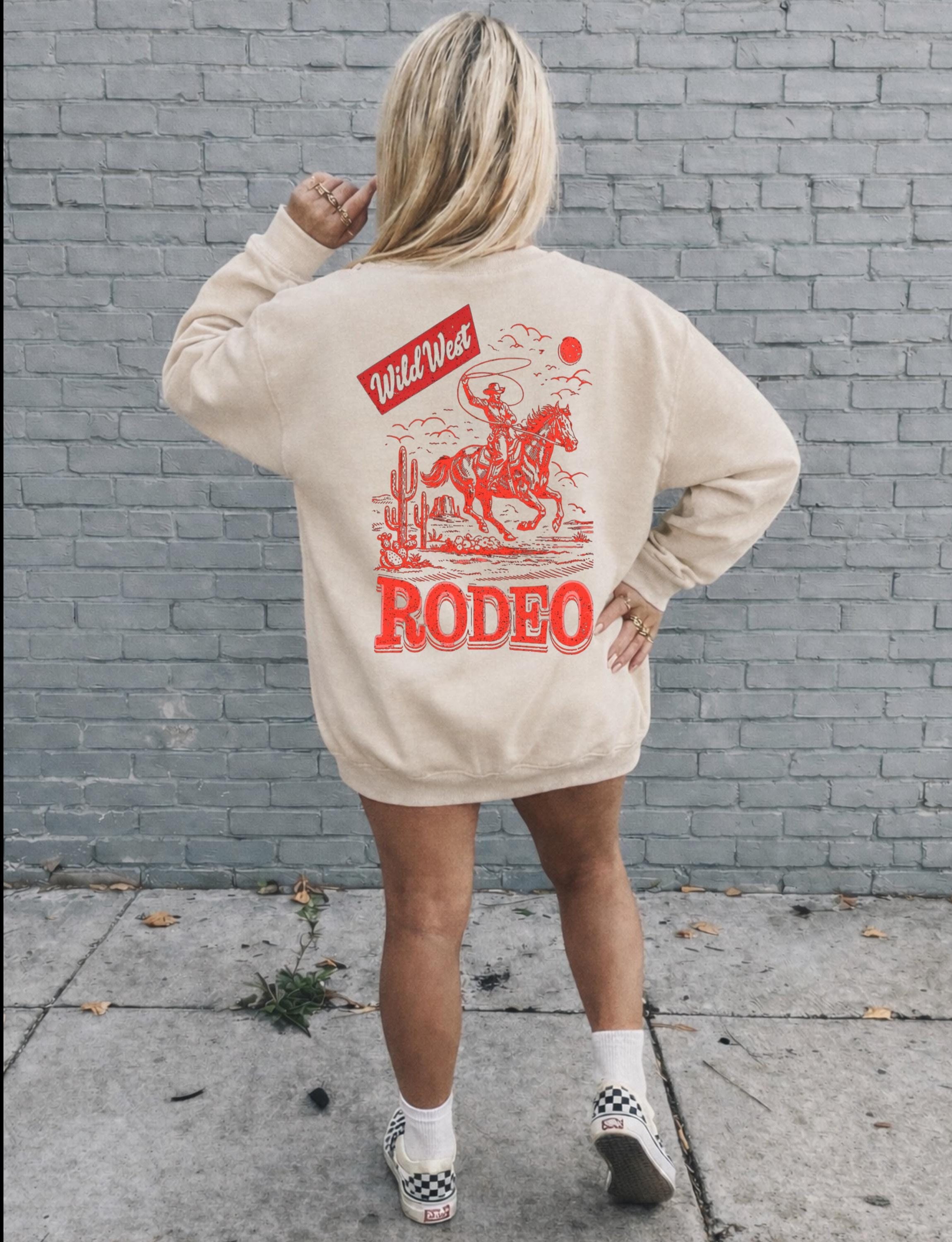 Western Rodeo Vintage Sweatshirt