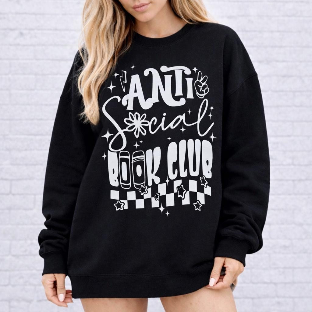 Anti Social Book Club Sweatshirt