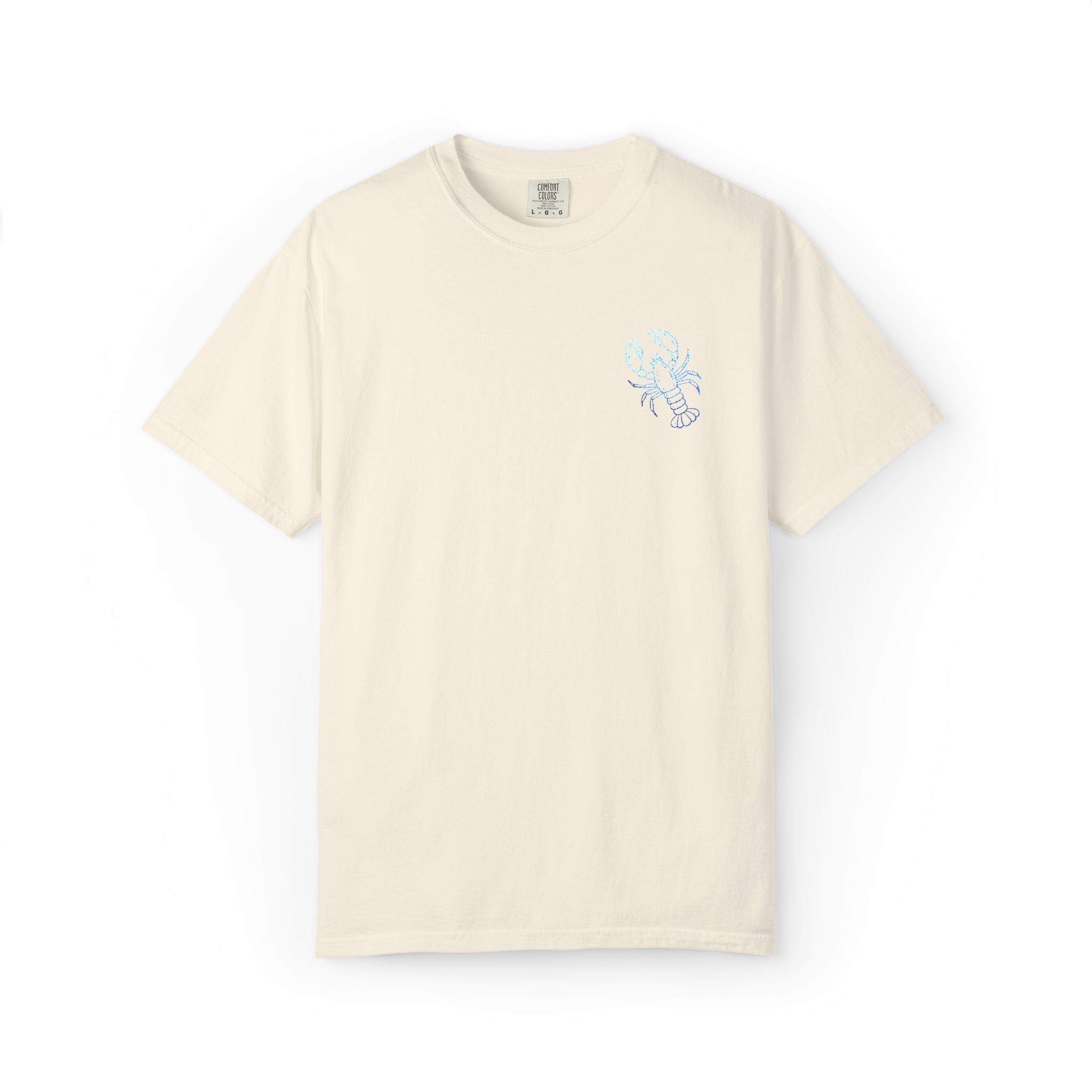 Embroidered Crawfish Tee