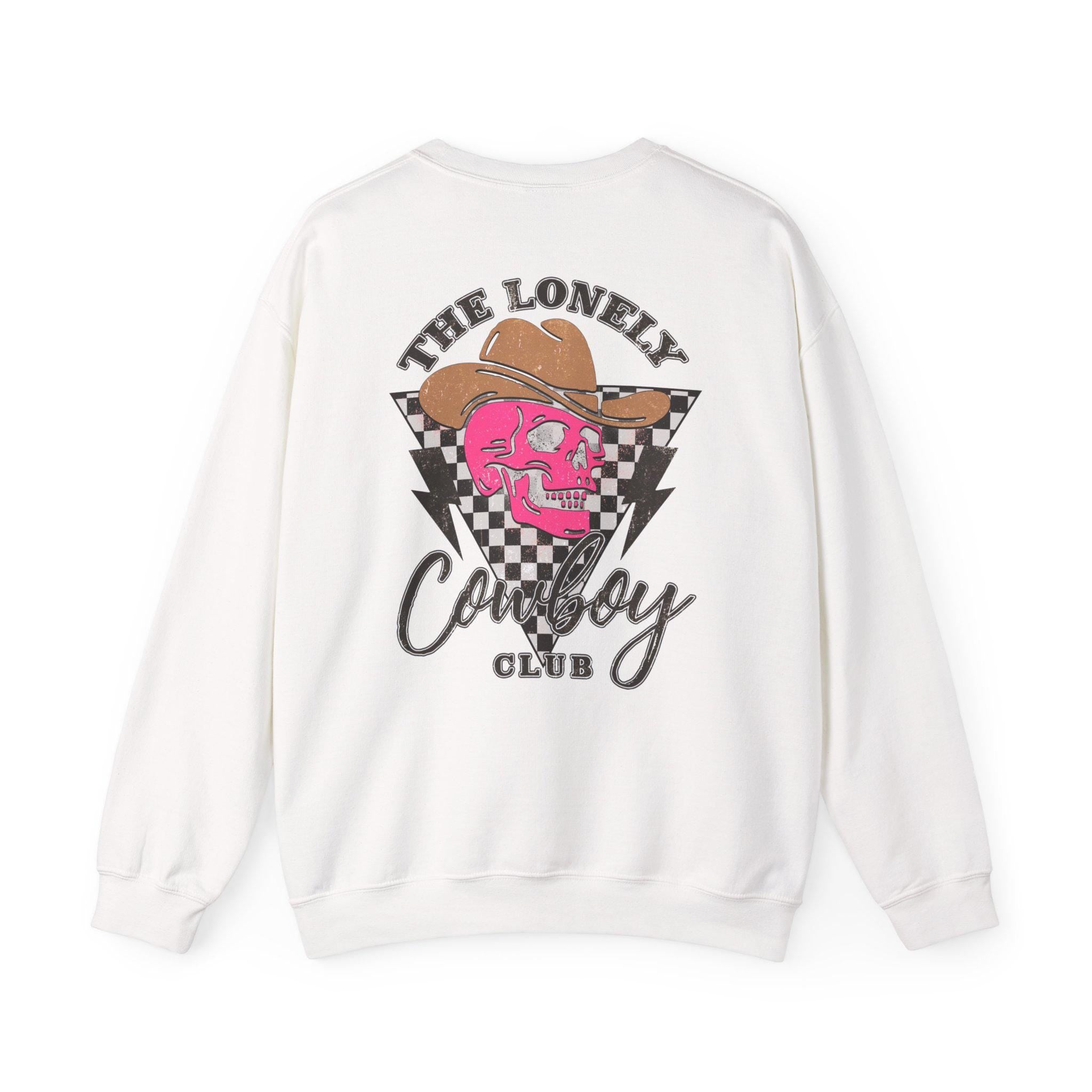 Lonely Cowboy Gothic Western Sweatshirt