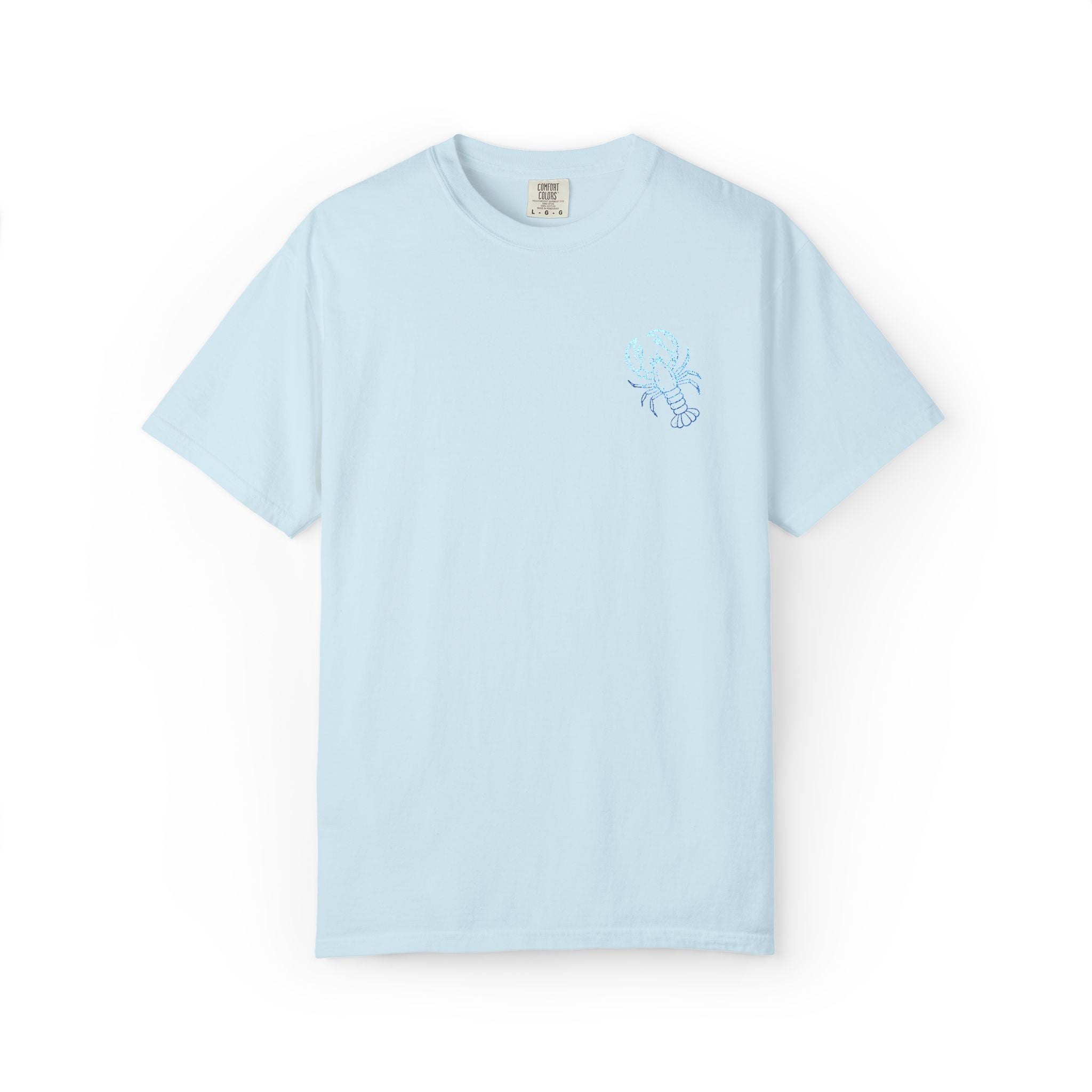 Embroidered Crawfish Tee