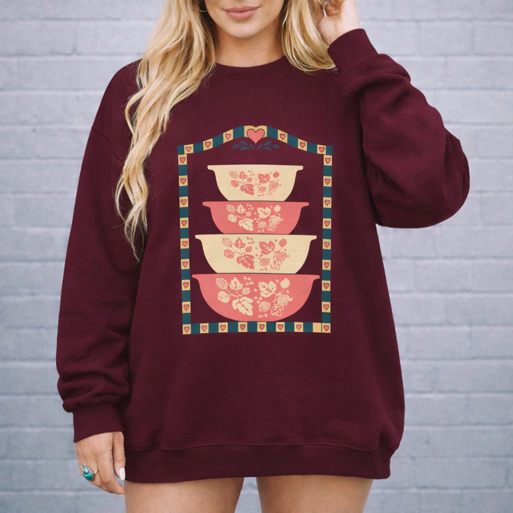 Pyrex Bowl Grandmacore Sweatshirt