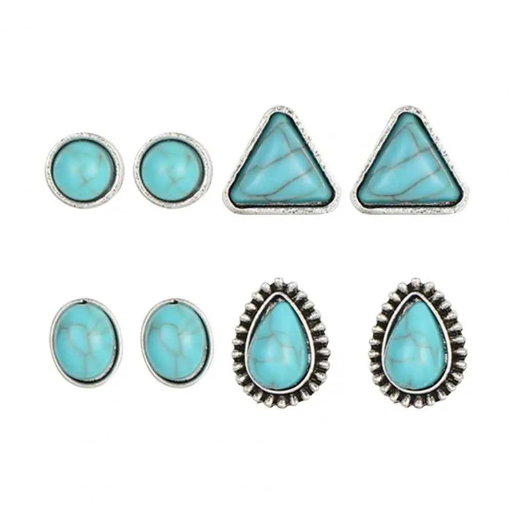 Turquoise Stud Earrings