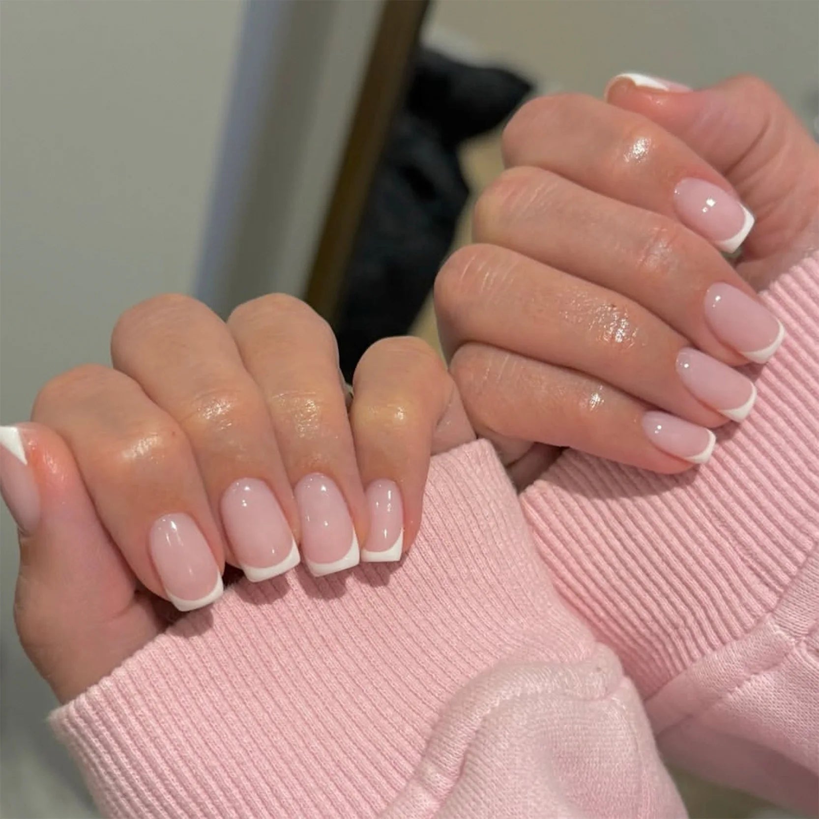 24Pcs Handmade Press On Nails