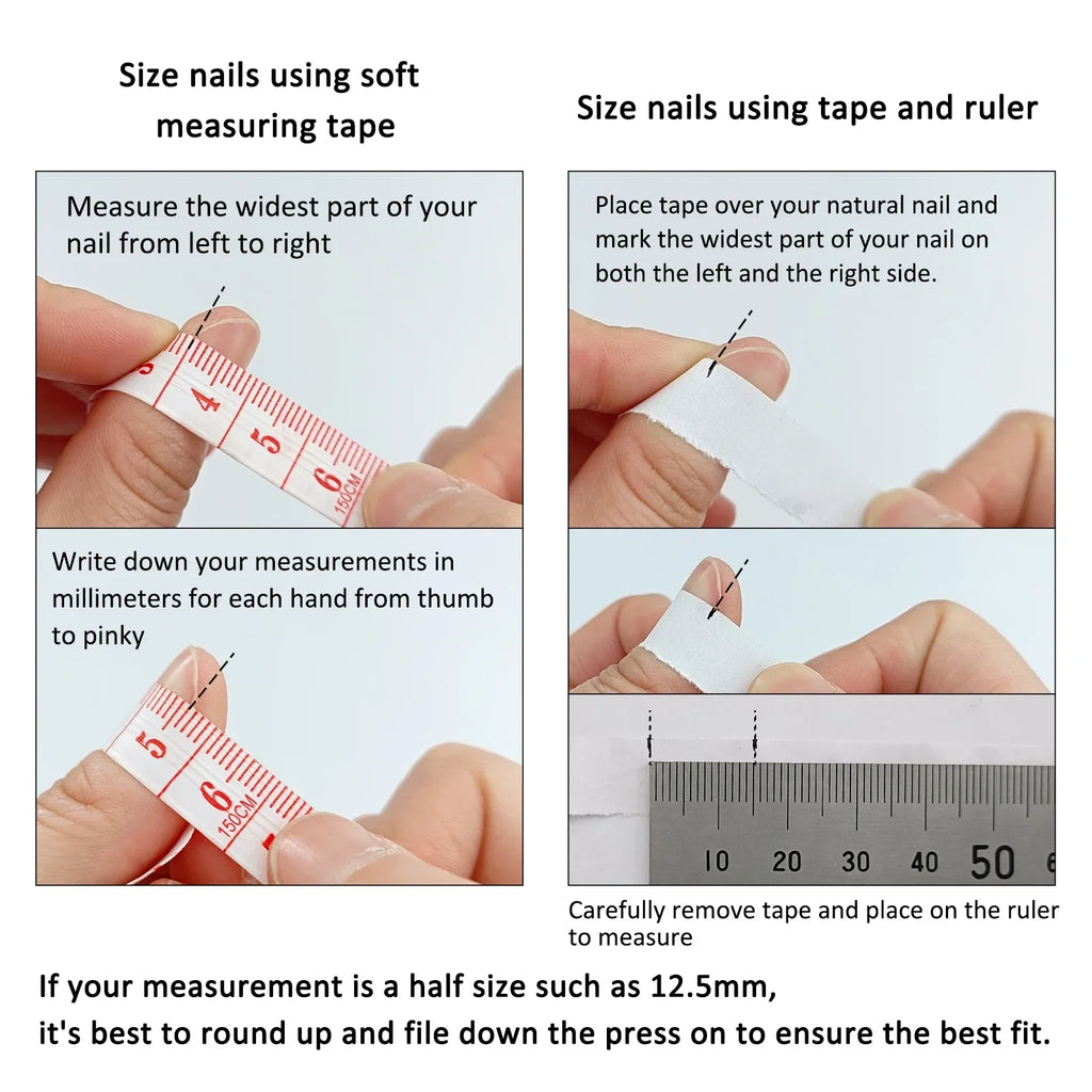 10Pcs Handmade Press on Nails Full Cover Stars Concise Design French Short  Almond False Nails Wearable Manicure Nail Tips Art