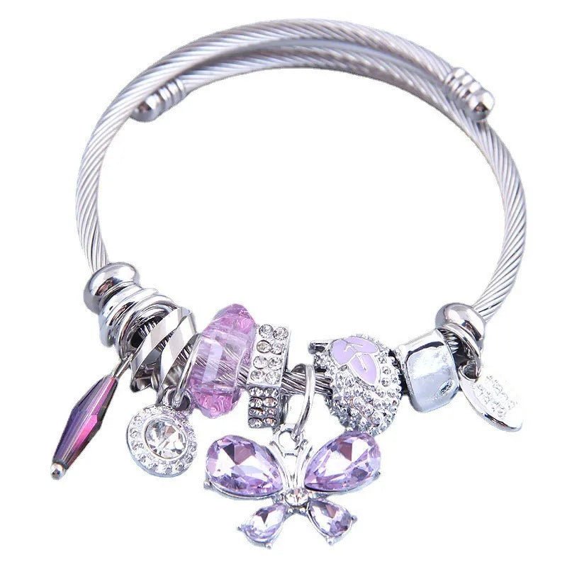 Butterfly Charm Bracelets