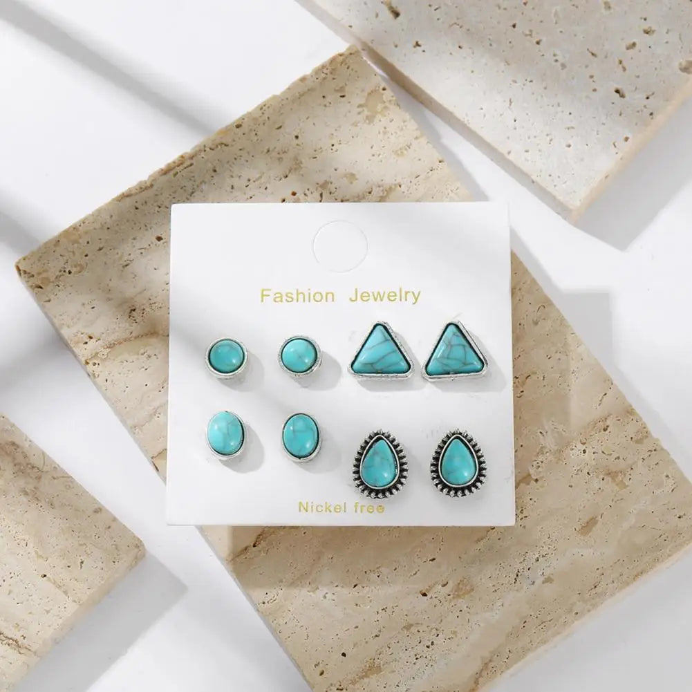 Turquoise Stud Earrings