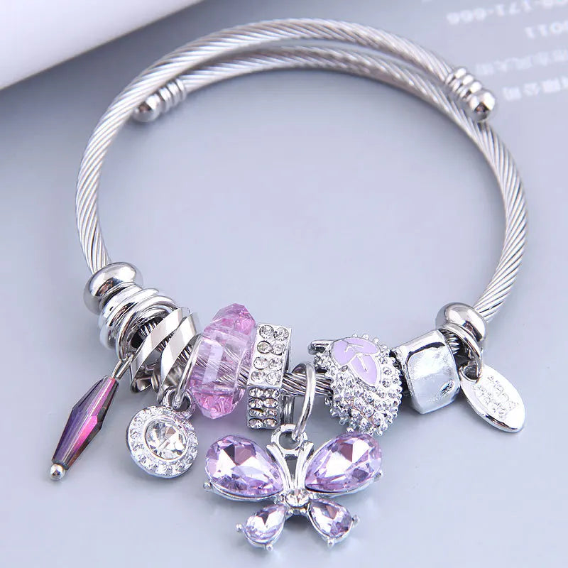 Butterfly Charm Bracelets