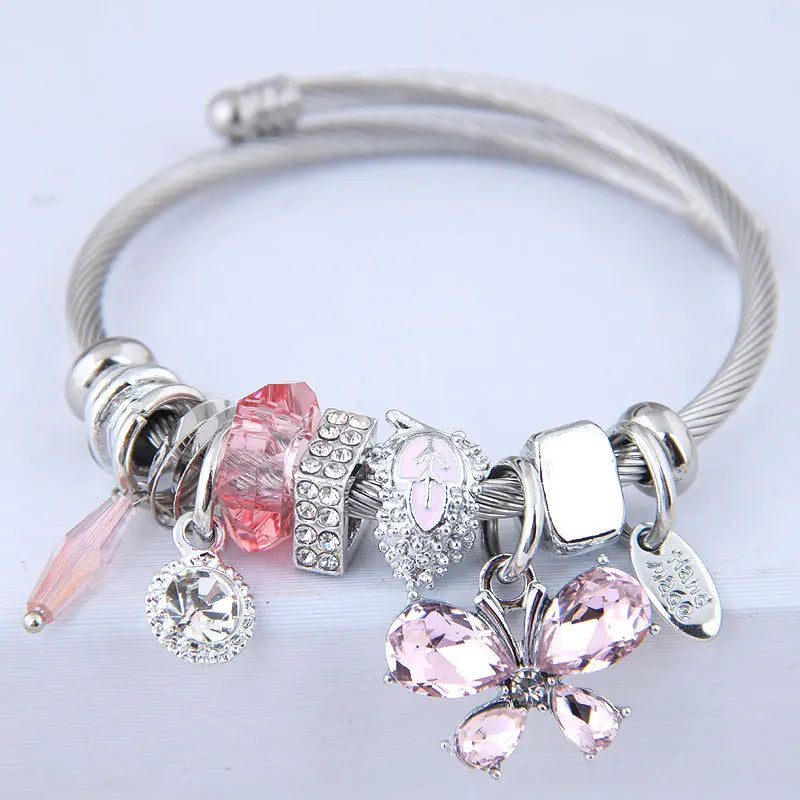 Butterfly Charm Bracelets