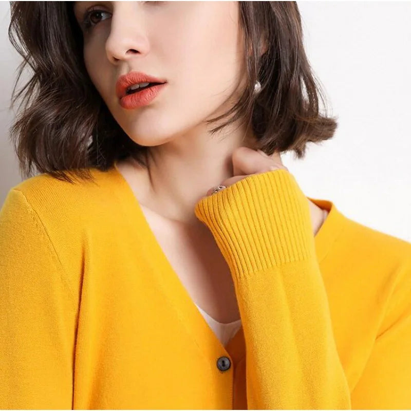 Cardigans V-neck