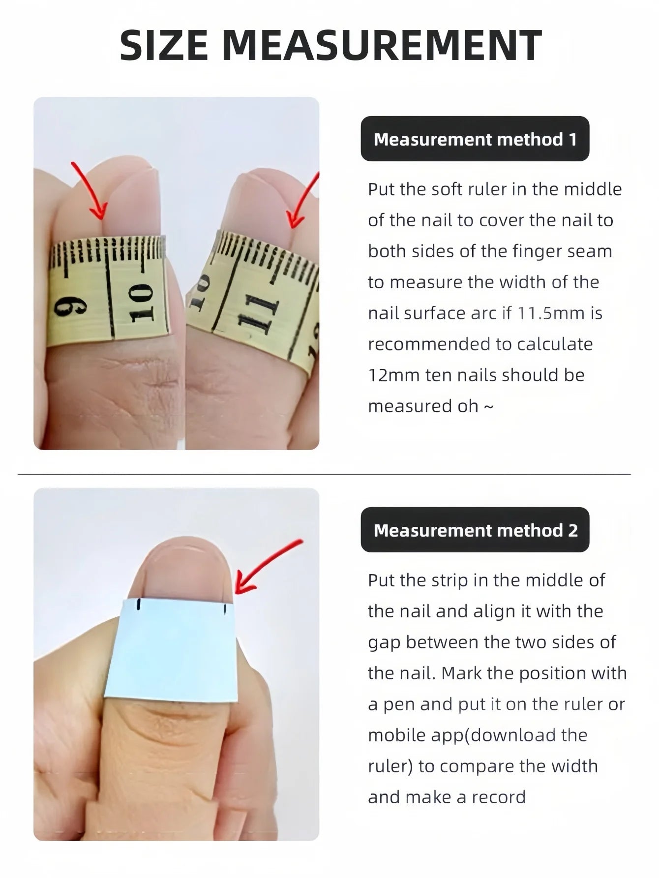 10 Pieces of Playful Cartoon Retro Button-Style Press-On Nails