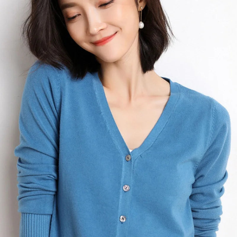 Cardigans V-neck
