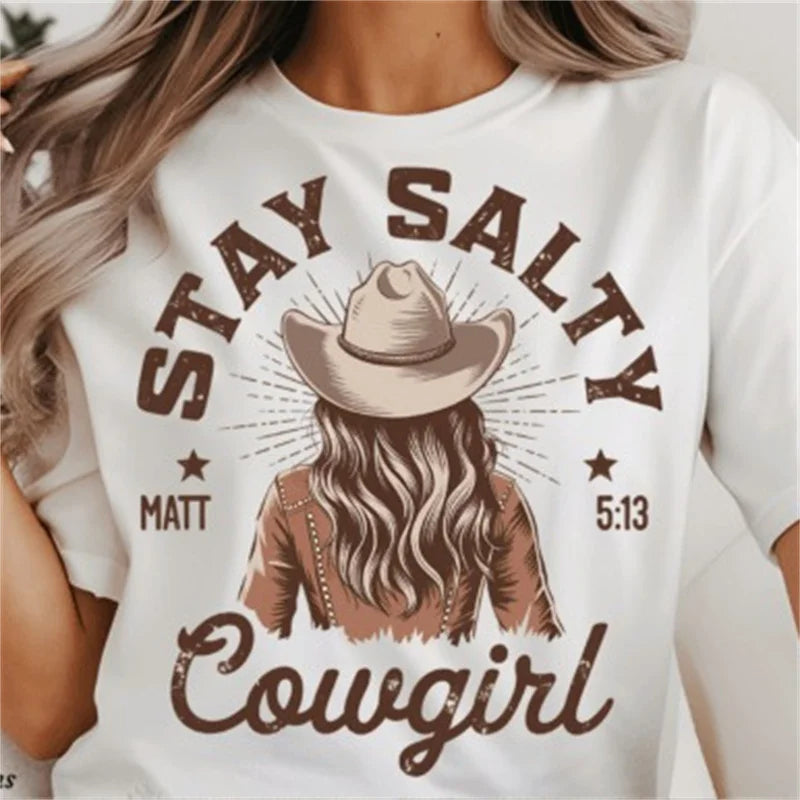 Salty Cowgirl Tee