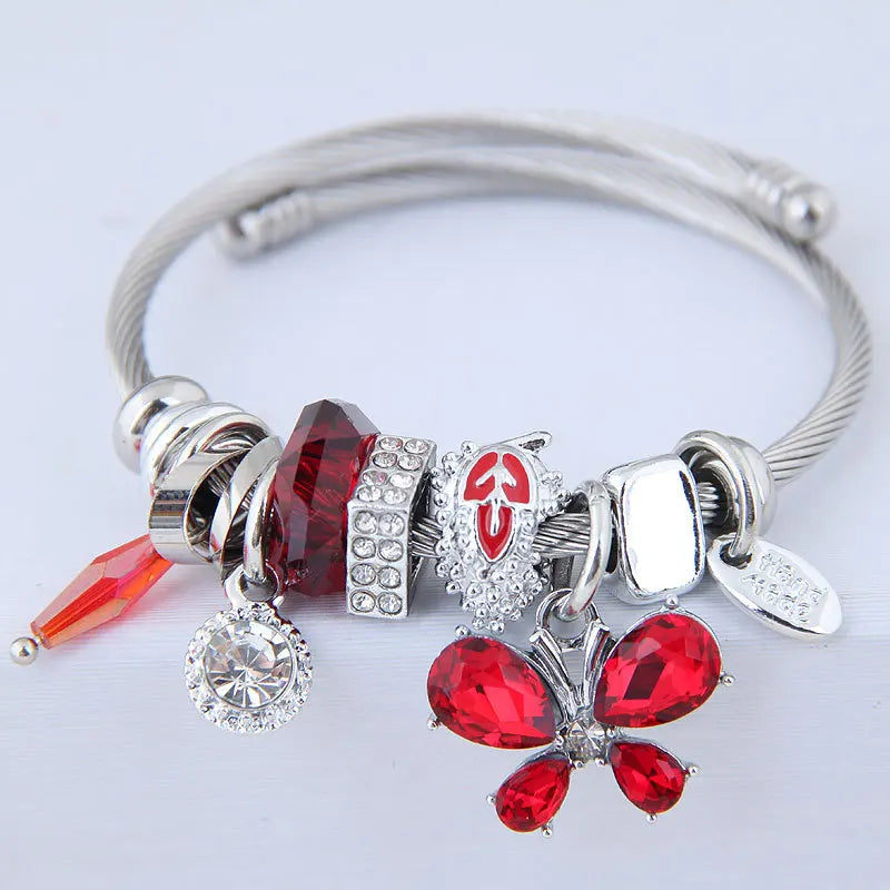 Butterfly Charm Bracelets