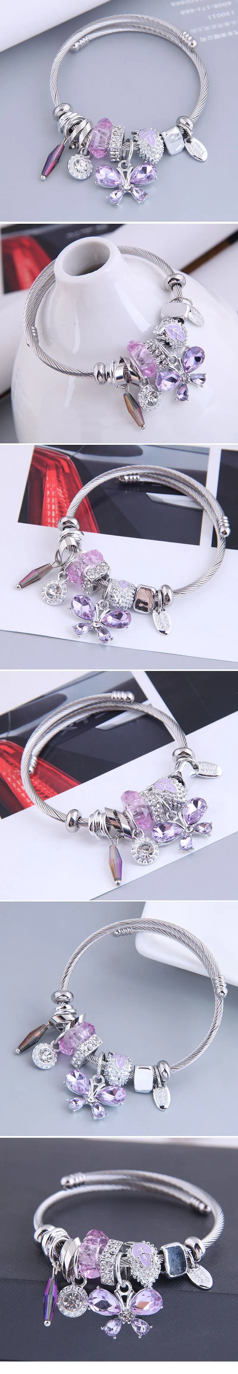 Butterfly Charm Bracelets