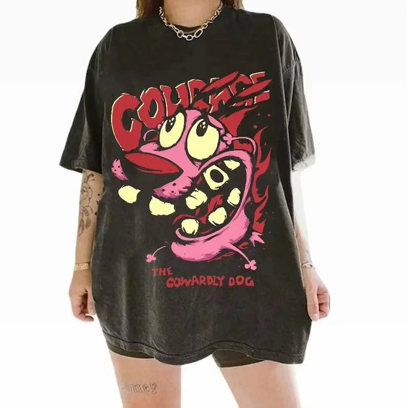 Cowardly Dog Tee