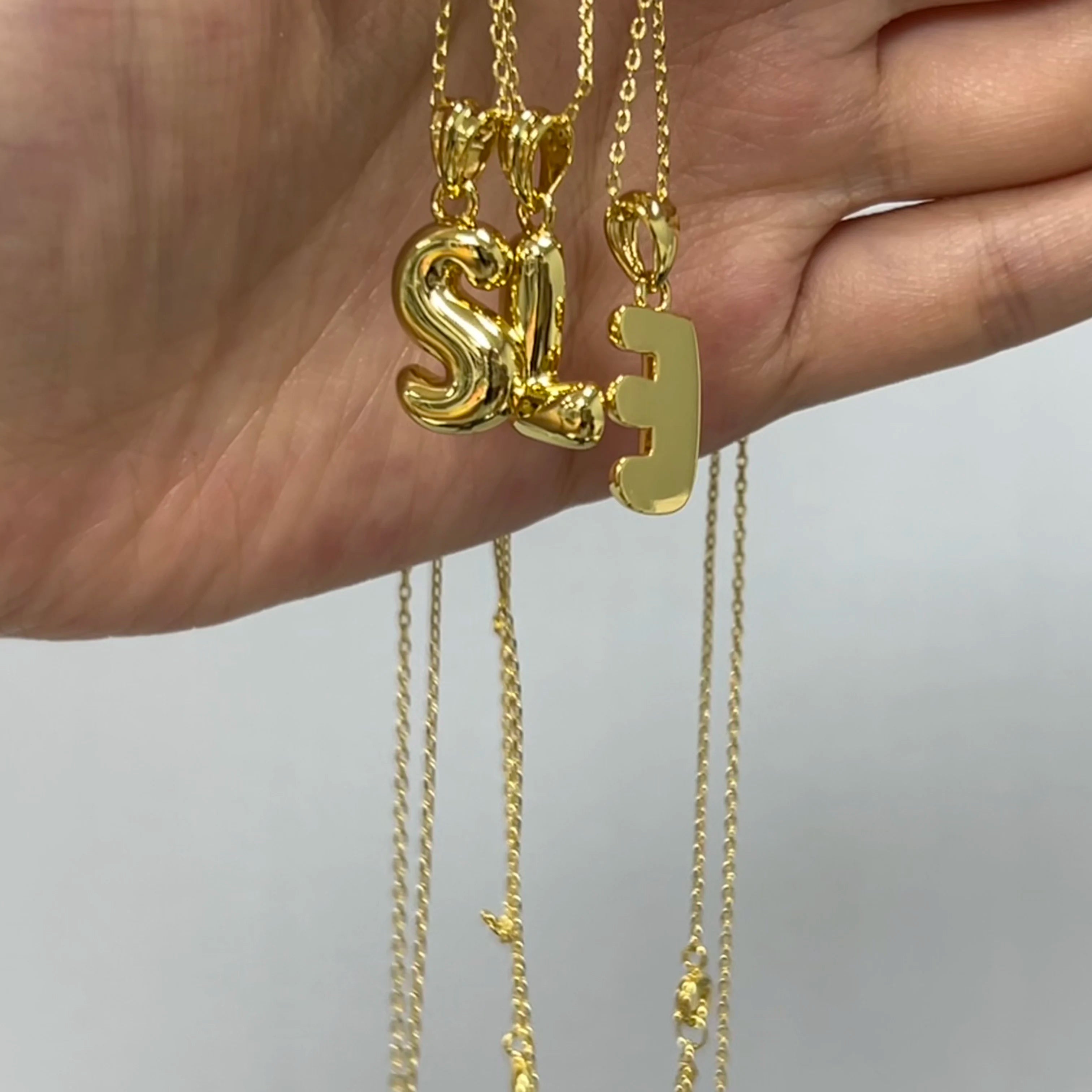 Initial Letter Necklace