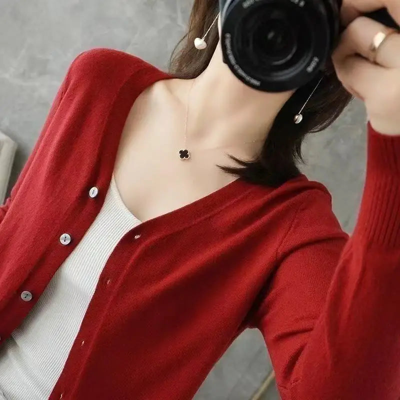 Cardigans V-neck