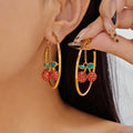 Cherry Tassel Earrings