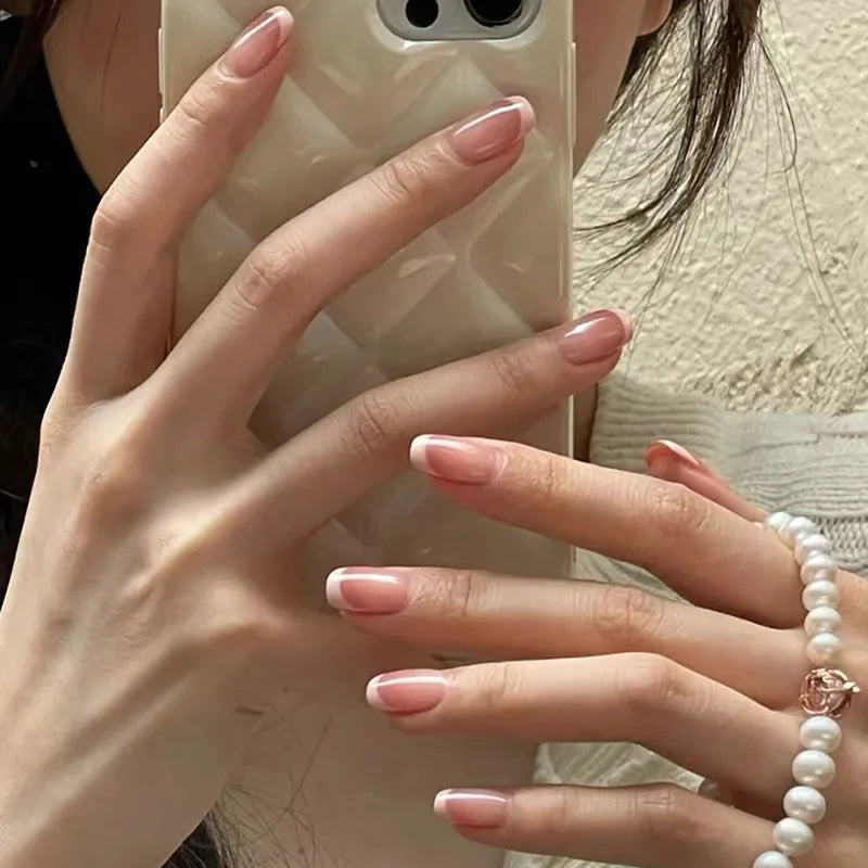24Pcs Handmade Press On Nails